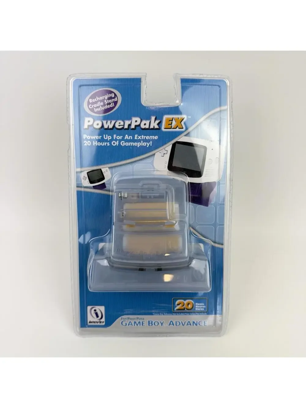 InterAct Power Pak EX Game Boy Advance Rechargeable Battery And Cradle